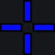 blue aim blue custom crosshair