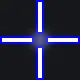 Blue Crosshair w/ glow