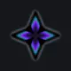 Blue Gradient Sparkle (Personally used for Overwatch) custom crosshair