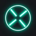 Blue Neon cyan custom crosshair