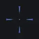 Blue Spin crosshair
