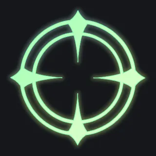 Bluearchive  ミドリ  HALO green custom crosshair