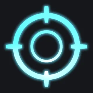 bluearchive シロコ halo cyan custom crosshair