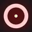 blurred circle white custom crosshair
