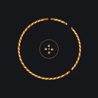 Bread orange custom crosshair