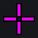 Bro purple custom crosshair