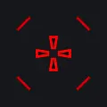 Brownyy's Bloom red custom crosshair