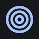 Bullseye blue custom crosshair