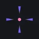 Casual Player blue custom crosshair