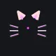 cat white custom crosshair