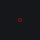 Center O red custom crosshair