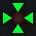 CENTERED green custom crosshair