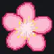 Cherry blossom tree's leaf pink custom crosshair