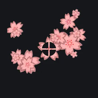Cherry Blossoms! red custom crosshair