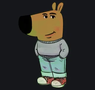 chill guy (other sizes this one is good for fortnite and valorant which is all i've tried) custom crosshair