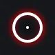 circle with red (shotgun) white custom crosshair