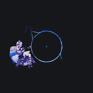 Citlali  - Genshin blue custom crosshair