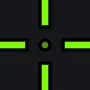 Classic but maybe a bit BIG green custom crosshair