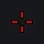 Classic Minimal (Non-transparent) red custom crosshair