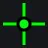 clean green custom crosshair