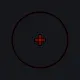 clean crosshair with animations