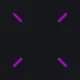Cod warzone purple custom crosshair