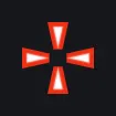 cold red custom crosshair