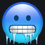 cold emoji blue custom crosshair