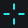 Counter Strike cyan custom crosshair