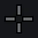 Cross white custom crosshair