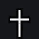 Cross white custom crosshair