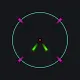 CROSS-CYAN-CLAW green custom crosshair
