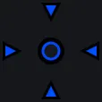 cross hair blue custom crosshair