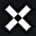 cross hair x mini white white custom crosshair