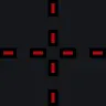 crossair with bloom black custom crosshair