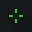 绿十字 green custom crosshair