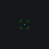 有框你不打？ green custom crosshair