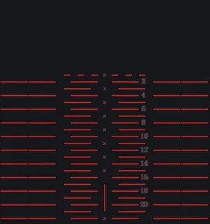 密位准心 red custom crosshair