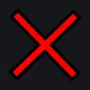 x red custom crosshair
