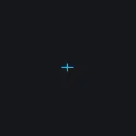 1 cyan custom crosshair