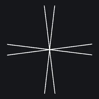 旋转的准星 white animated custom crosshair