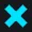a cyan custom crosshair