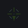 猎杀：对决【硝化吐司·第二代】瞄准动画，下坠测试 green custom crosshair