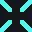 x cyan custom crosshair