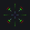 自用准心 green custom crosshair