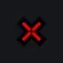 X red custom crosshair
