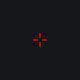 7 red custom crosshair