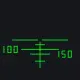 猎杀对决短纳甘精准型（中栏位）高速弹射表 green custom crosshair