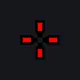 中轮廓十字内线 red custom crosshair