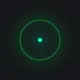 荧光蓝绿 O cyan custom crosshair